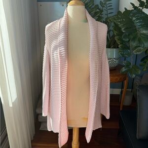 Les Copains Light Pink Knit Cardigan